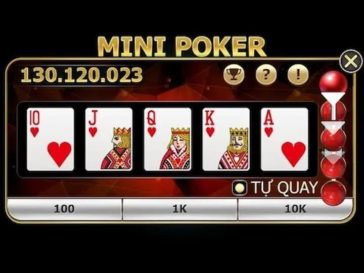 Quy tắc chơi Mini Poker tại Sin88