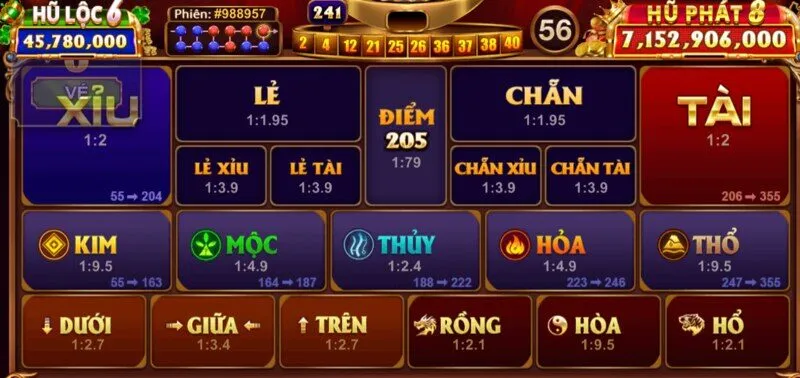 Hướng dẫn cược trong Jackpot keno lộc phát Sin88