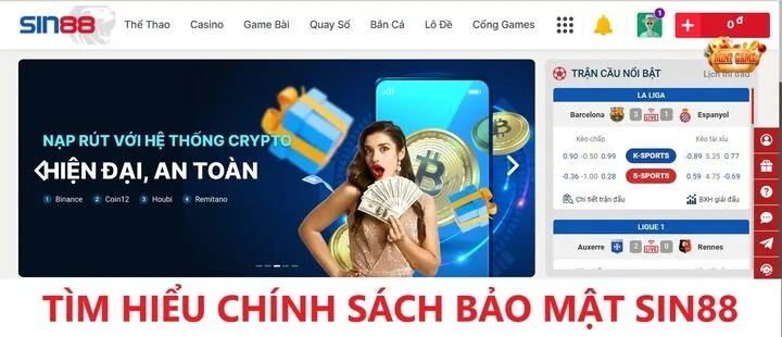 Quyền của người chơi quy định tại Chính sách bảo mật Sin88