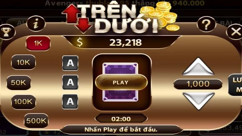 Giới thiệu tổng quan chung về tựa game Trên dưới Sin88