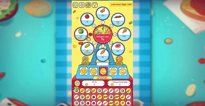 Những quy định của game Đại Chiến Salad 